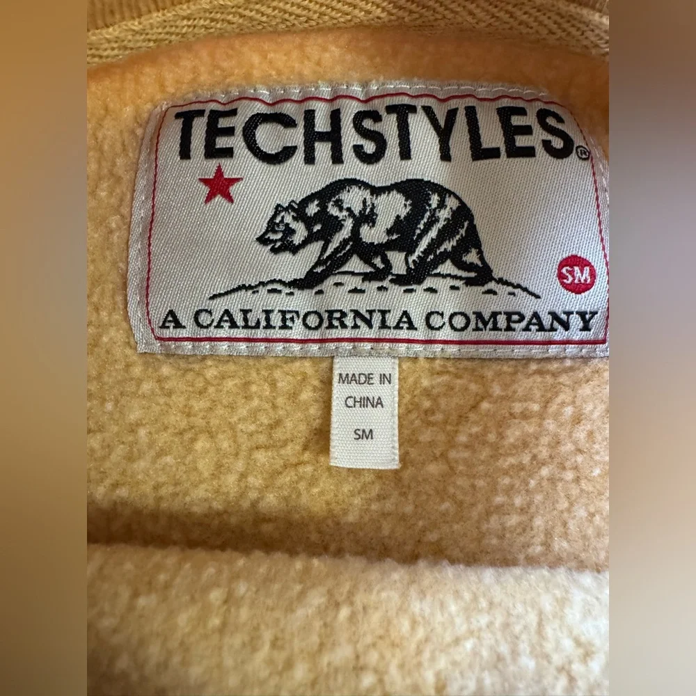 Ouray, Colorado Sun & Rocky Mountains Gold / Mustard Crewneck Sweatshirt Size S - Picture 4 of 5